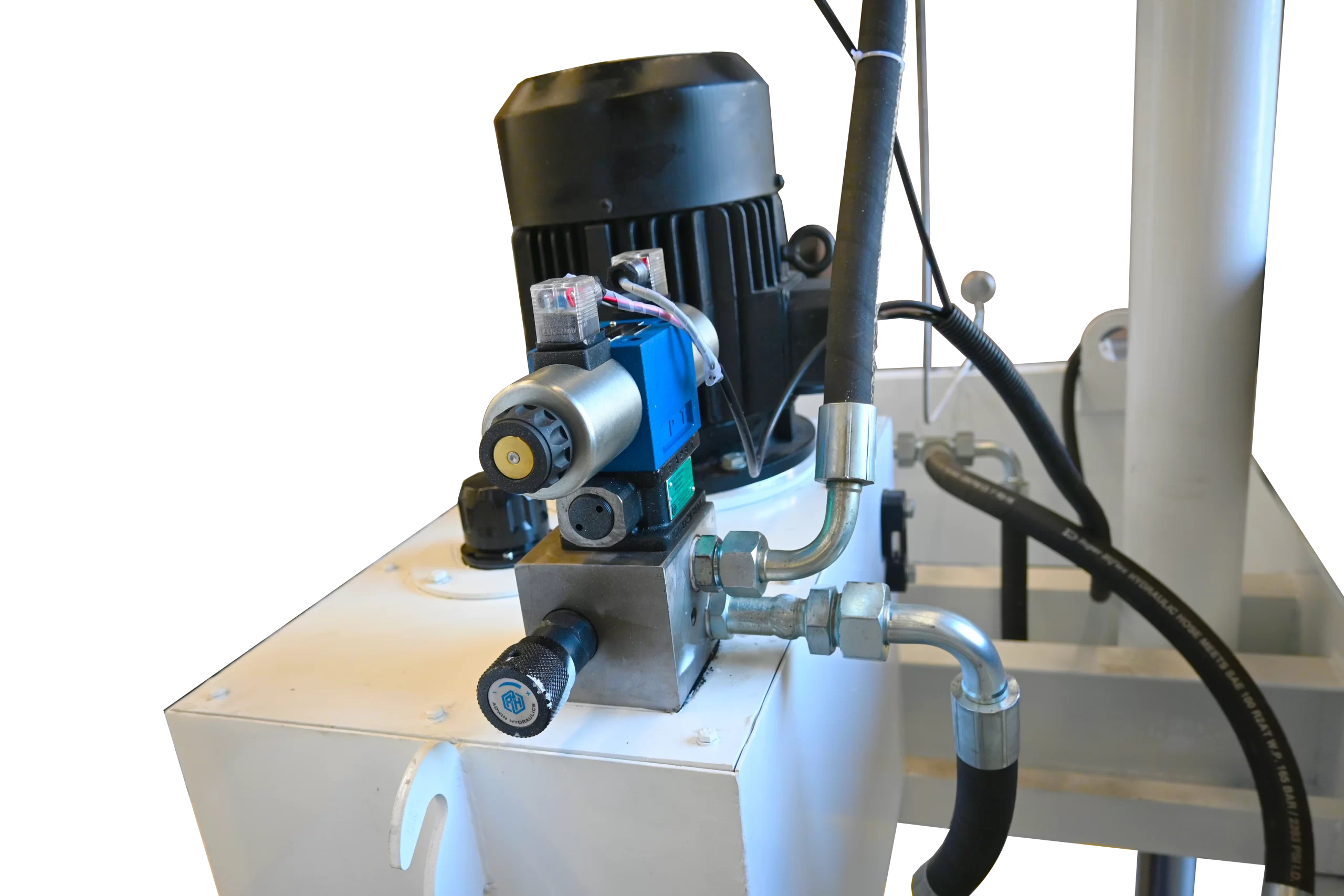Pump section of Hydraulic Cold Press Machine